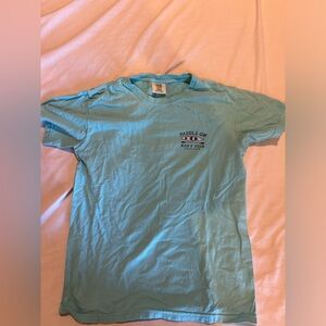 Blue Paddle On T-Shirt Comfort Colors